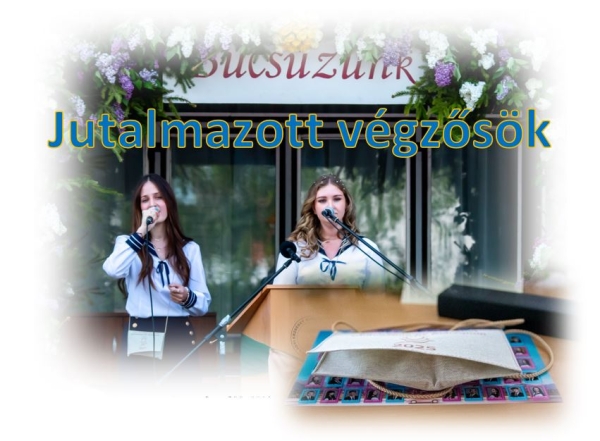 Végzős diákok jutalmazása