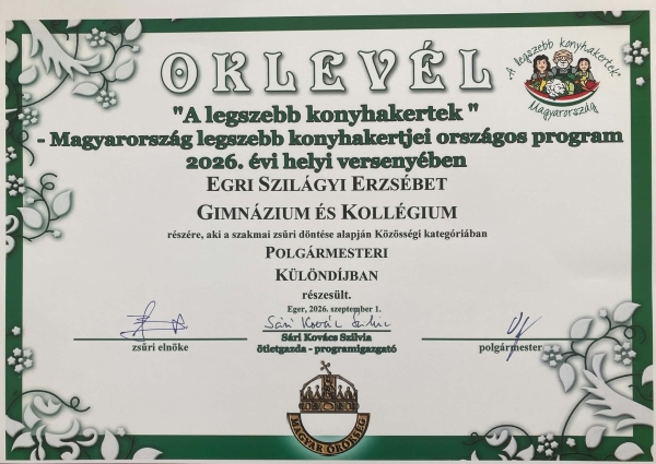 A legszebb konyhakertek
