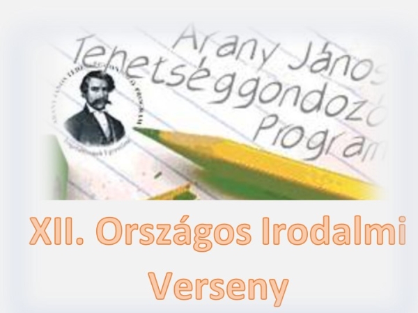 AJTP Országos Irodalmi Verseny gimnáziumunkban