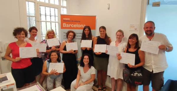Erasmus módszertani továbbképzésen Barcelonában, Spanyolországban