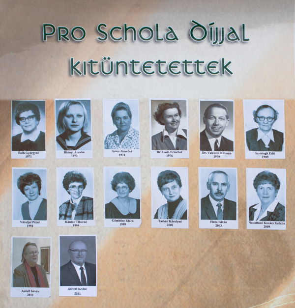 Pro Schola Díj