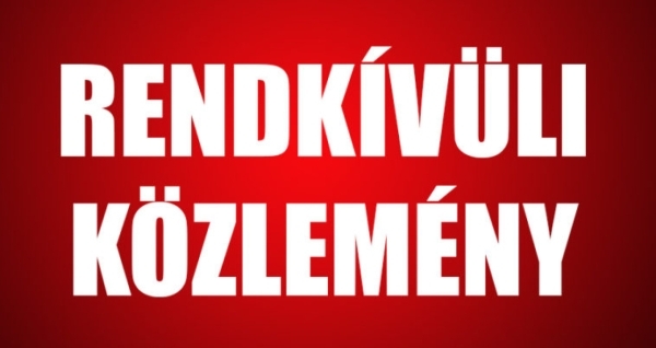 RENDKÍVÜLI FELVÉTELI ELJÁRÁS A 2026/2027. TANÉVRE