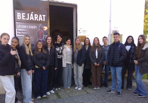 Tanulmányi kiránduláson a biológia-kémia tagozat