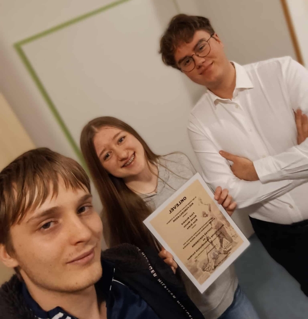 Újabb szép versenyeredmény történelemből