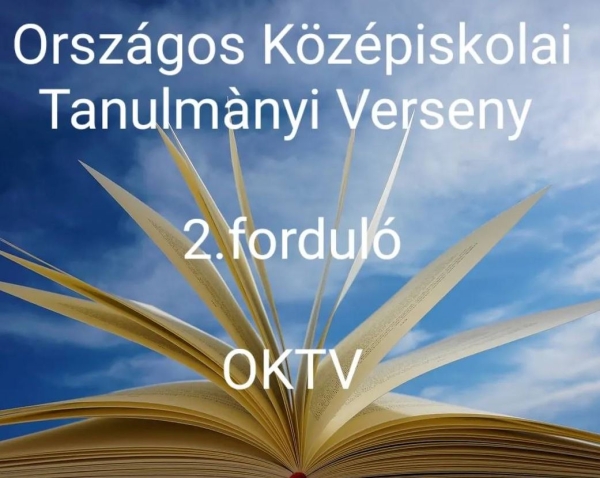 Eredményesen szerepeltek diákjaink az Országos Középiskolai Tanulmányi Versenyen