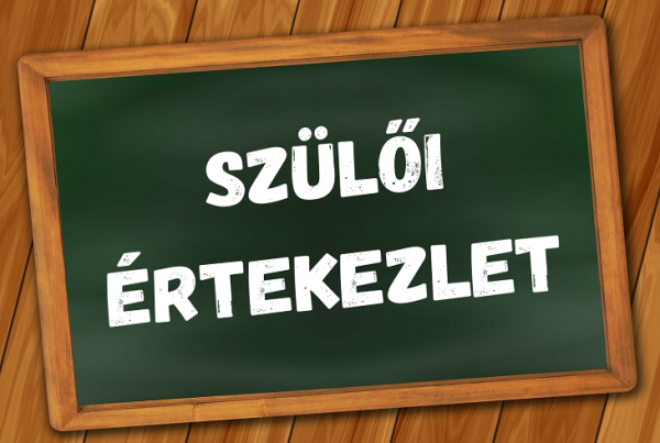 Szülői értekezlet