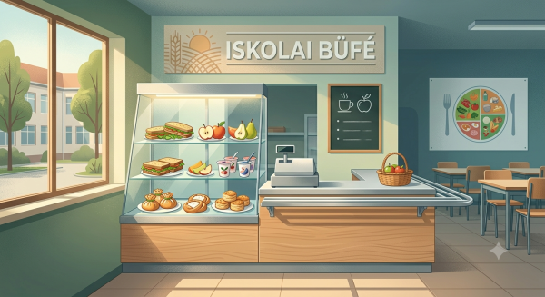 Pályázat az iskolai büfé bérlésére és üzemeltetésére